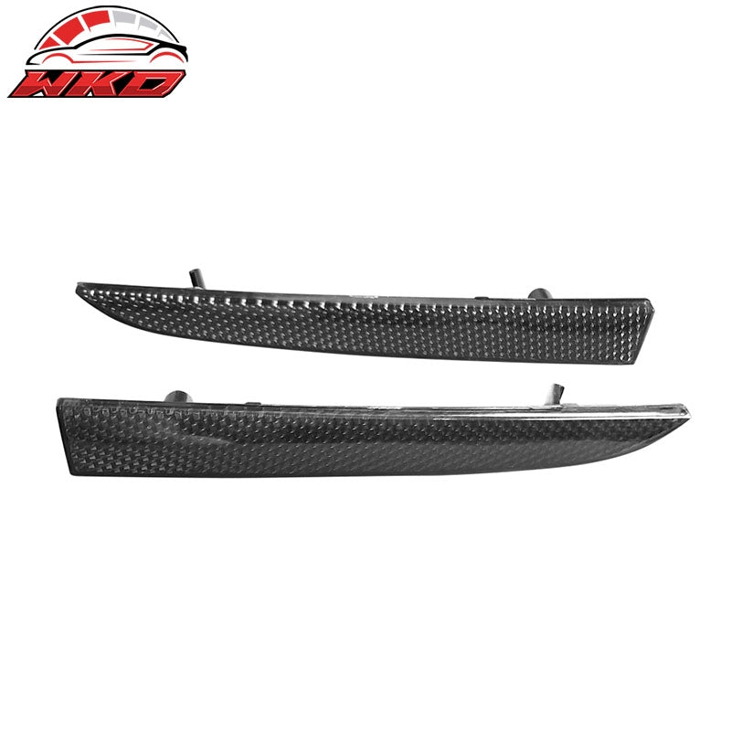 Fits 16-24 Chevy Camaro Rear Bumper Reflector Replacement Smoke Sticker Strip