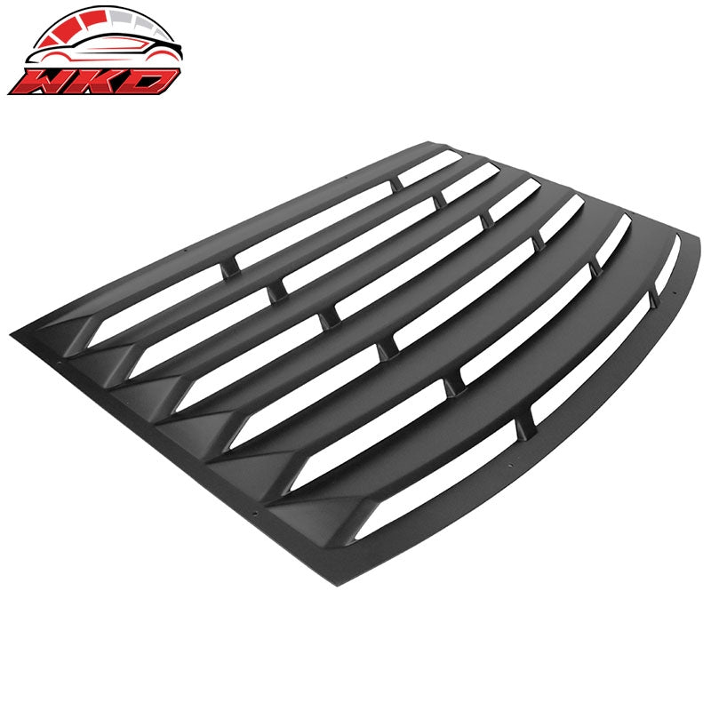 Fits 10-15 Chevy Camaro Rear Window Louver Windshield Cover Sun Shade Unpainted