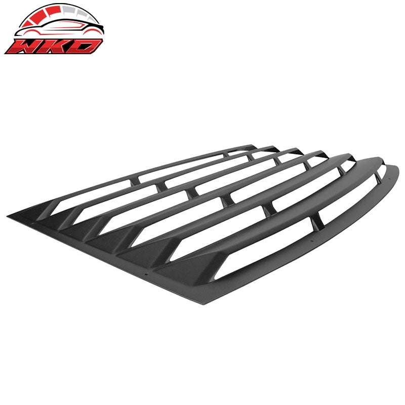 Fits 10-15 Chevy Camaro Rear Window Louver Windshield Cover Sun Shade Unpainted