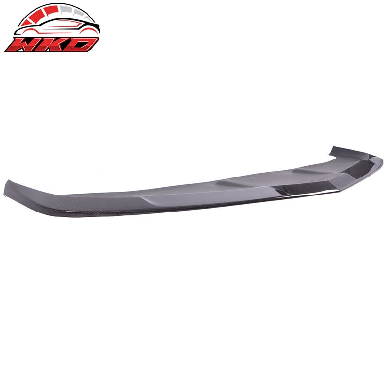 Fits 14-15 Chevrolet Camaro SS 1LE Style Front Bumper Lip Carbon Fiber Spoiler