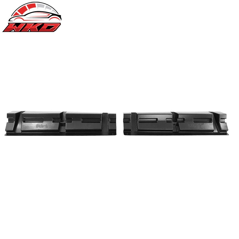Fits 10-15 Chevrolet Camaro IKON V2 Style 4PCS Side Skirts PP Carbon Fiber Print