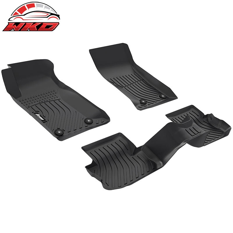 Wholesale 10-15 Chevrolet Camaro TPE All Weather 3D Floor Mats Cargo Liner Carpets - Wikond Auto