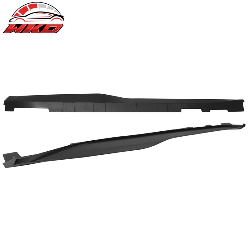 Fits 16-24 Chevrolet Camaro ZL1 Style Side Skirts Extension Rocker Panel PP Pair