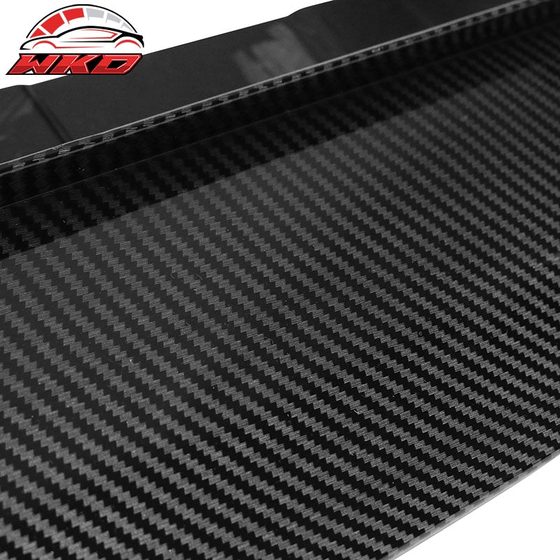 Fits 16-24 Chevrolet Camaro ZL1 Style Side Skirts Carbon Fiber Print