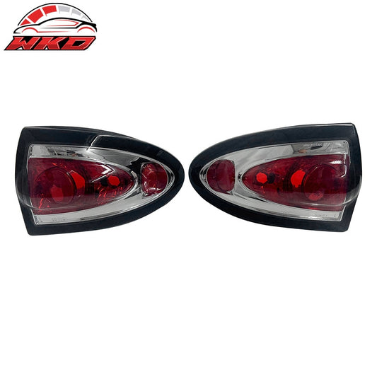 Wholesale 03-05 Chevrolet Cavalier Left Right Tail Lights Rear Brake Lamps Red Lens - Wikond Auto