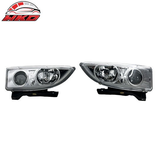 Wholesale 95-99 Chevrolet Cavalier Projector Head Lights Chrome Housing Clear Lens - Wikond Auto