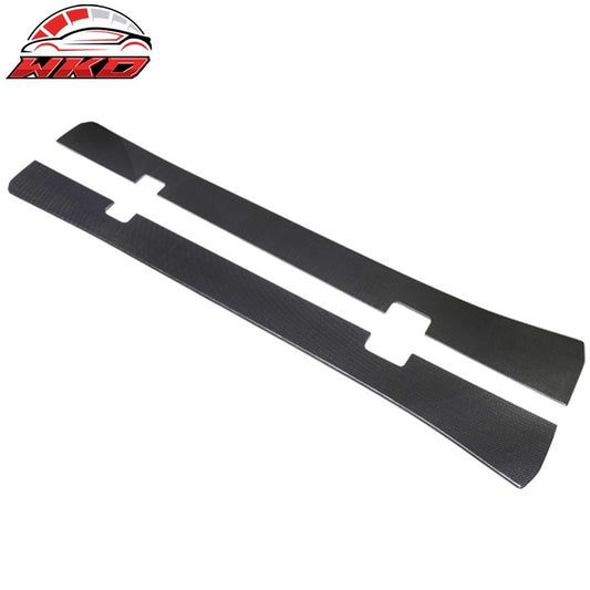 Wholesale 97-04 Chevy Corvette C5 IKON Style Side Skirts - Carbon Fiber (CF)