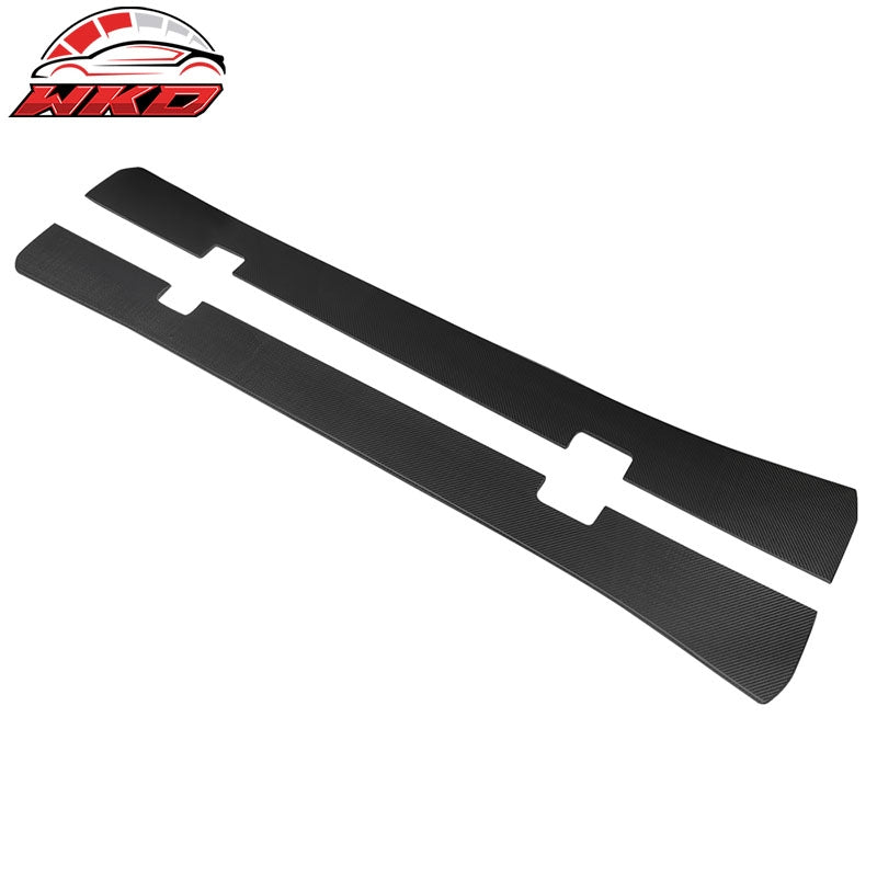 Wholesale 97-04 Chevrolet Corvette C5 IKON Style 2PCS Side Skirts Matte Carbon Fiber