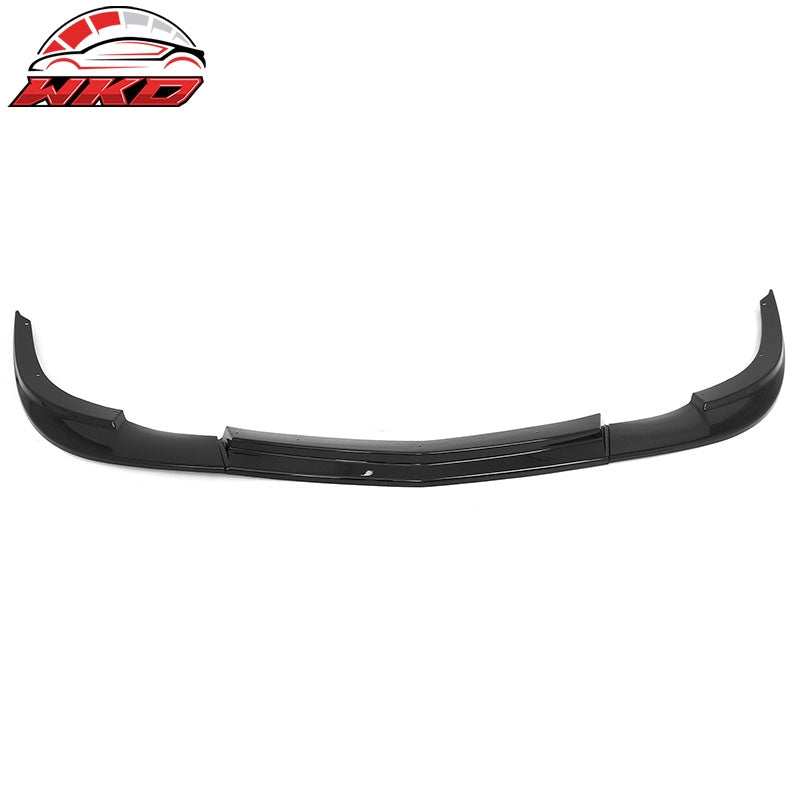 Wholesale 05-13 Chevrolet Corvette C6 Base ZR1 Style Front Bumper Lip Gloss Black 3PC - Wikond Auto