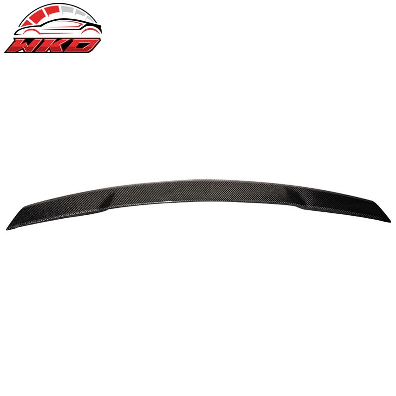 Fits 14-19 Chevrolet Corvette C7 Rear Trunk Lid Spoiler Wing Lip Carbon Fiber CF
