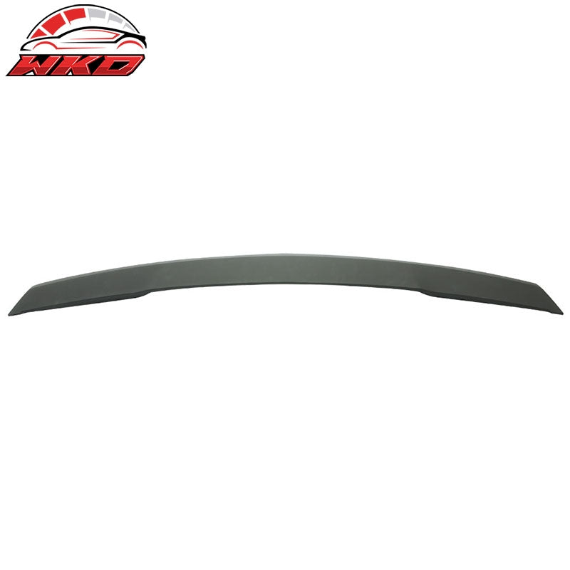 Fits 14-19 Chevrolet Corvette C7 Rear Trunk Lid Spoiler Wing Lip ABS Matte Black