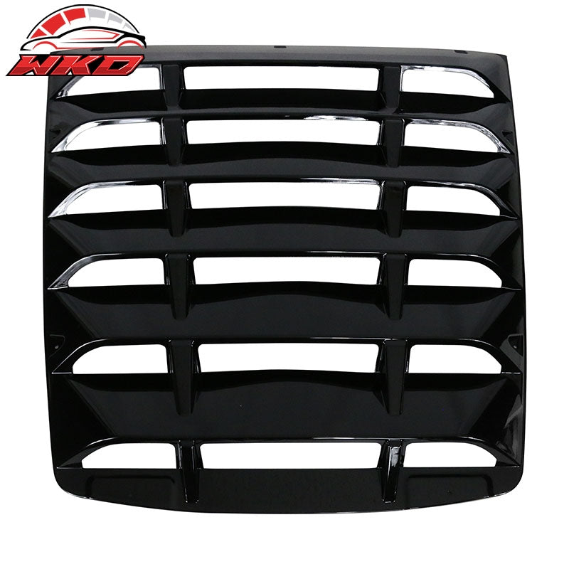 Wholesale 14-19 Chevy Corvette C7 Gloss Black Rear Window Louver Rain Wind Guard ABS
