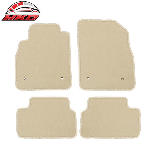 Wholesale 08-16 Chevrolet Cruze Floor Mats Nylon Beige Non-Slip Auto Carpets 4PC Set