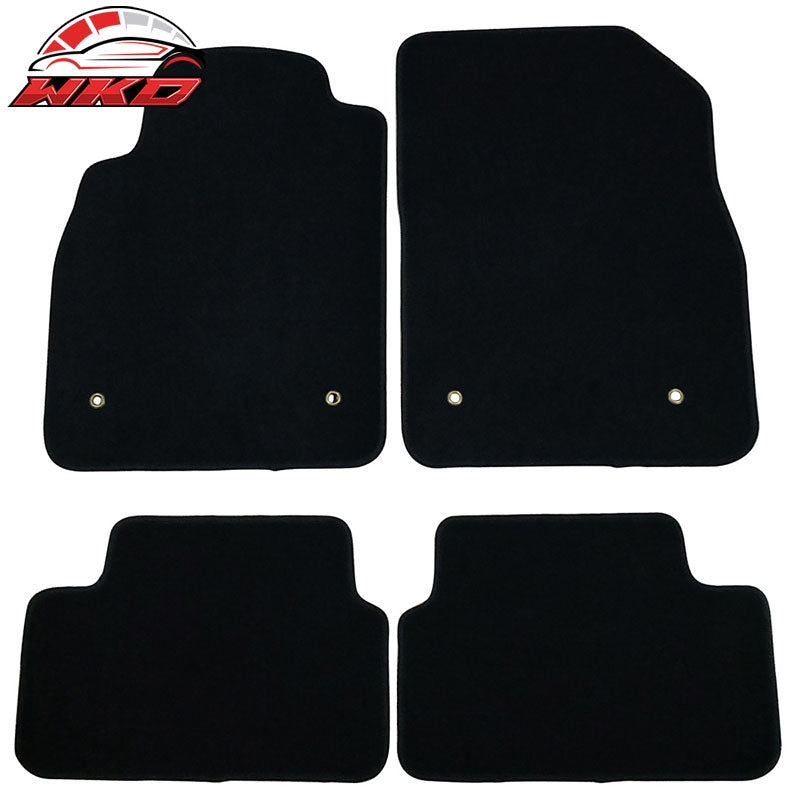 Wholesale 08-16 Chevrolet Cruze Floor Mats Nylon Black Non-Slip Auto Carpets 4PC Set