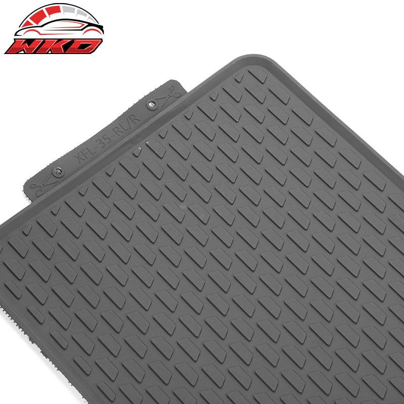 Fits 18-24 Chevrolet Equinox OE Style Floor Mats All Weather Carpets Latex Gray