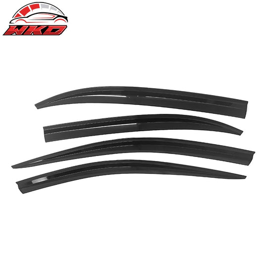 Wholesale 08-12 Chevrolet Malibu Window Visors Black Sun Rain Guard Deflectors 4PCS - Wikond Auto