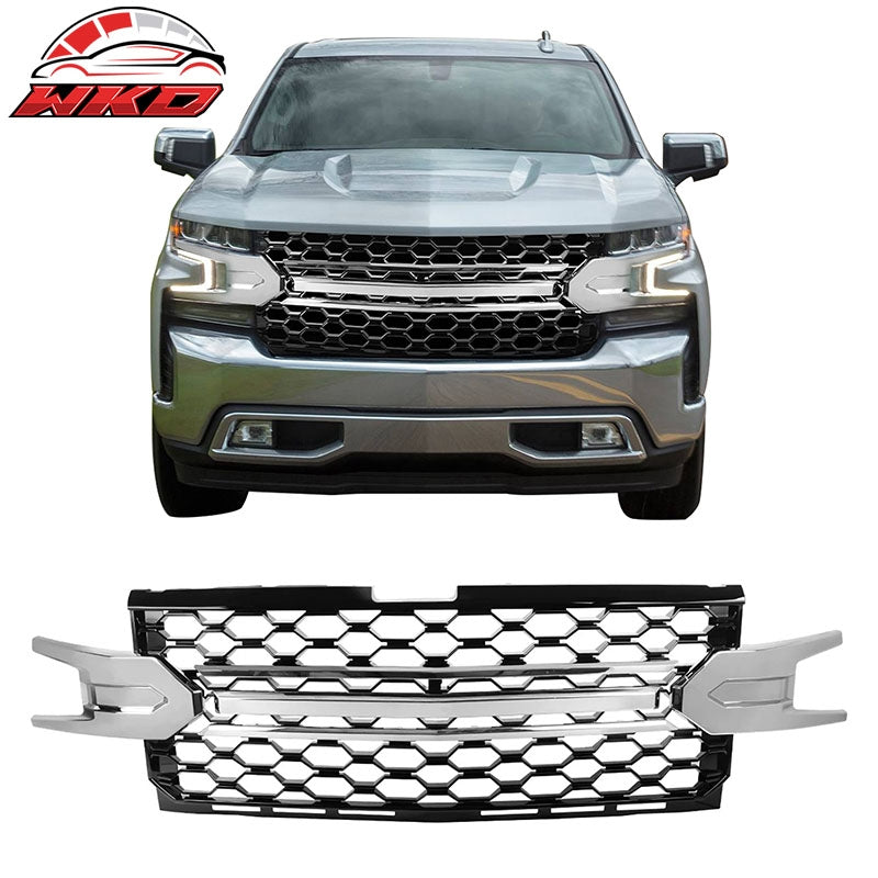 Wholesale 19-21 Chevrolet Silverado 1500 Replacement Front Bumper Hood Upper Grille