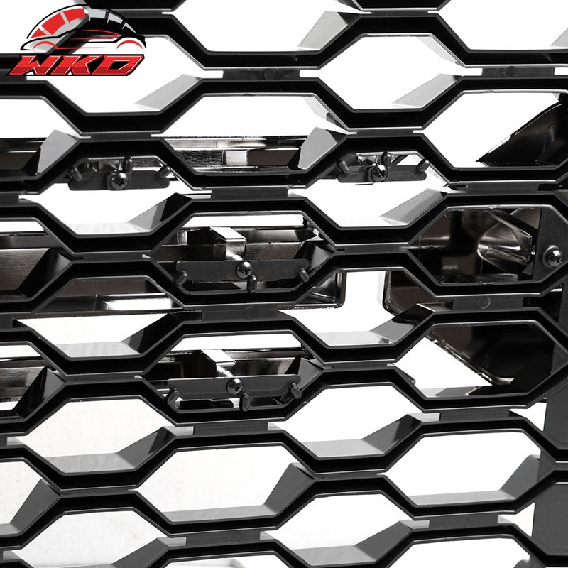 Fits 19-21 Chevrolet Silverado 1500 Replacement Front Bumper Hood Upper Grille