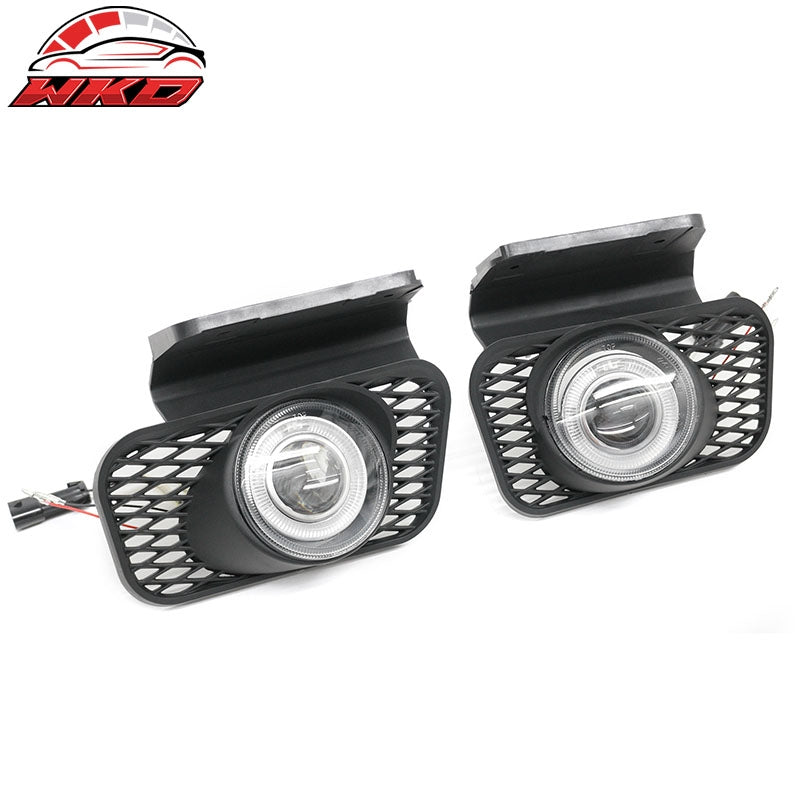 Fits 03-05 Chevrolet Silverado & 02-06 Avalanche Front Bumper Fog Lights Lamps