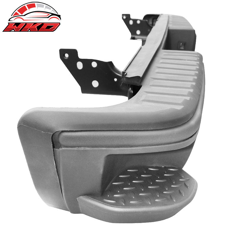Fits 14-18 Silverado GMC Sierra Unpainted Rear Step Bumper