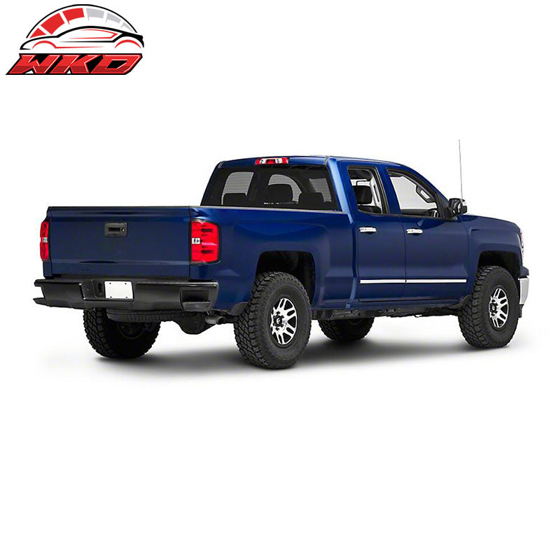 Fits 14-18 Silverado GMC Sierra Unpainted Rear Step Bumper