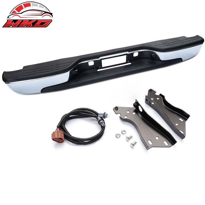 Wholesale 99-06 Silverado Sierra Fleetside/Styleside Complete Rear Step Bumper Chrome