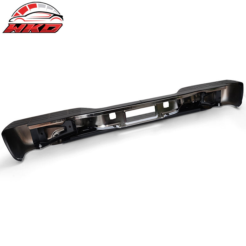 Fits 99-06 Silverado Sierra Fleetside/Styleside Complete Rear Step Bumper Chrome