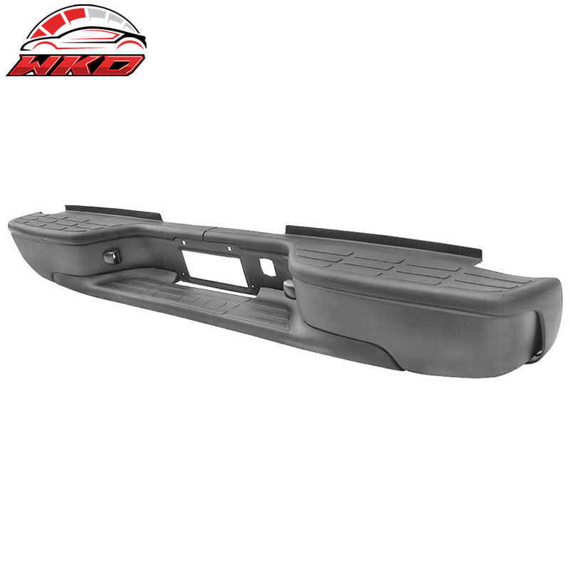 Fits 99-07 Chevrolet Silverado GMC Sierra 2500HD 3500 Fleetside Rear Step Bumper