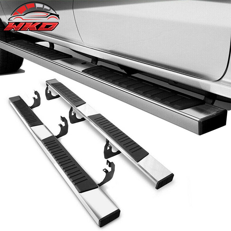 Fits 07-18 Chevy Silverado Sierra Extended Cab 78" Side Step Bars Running Boards