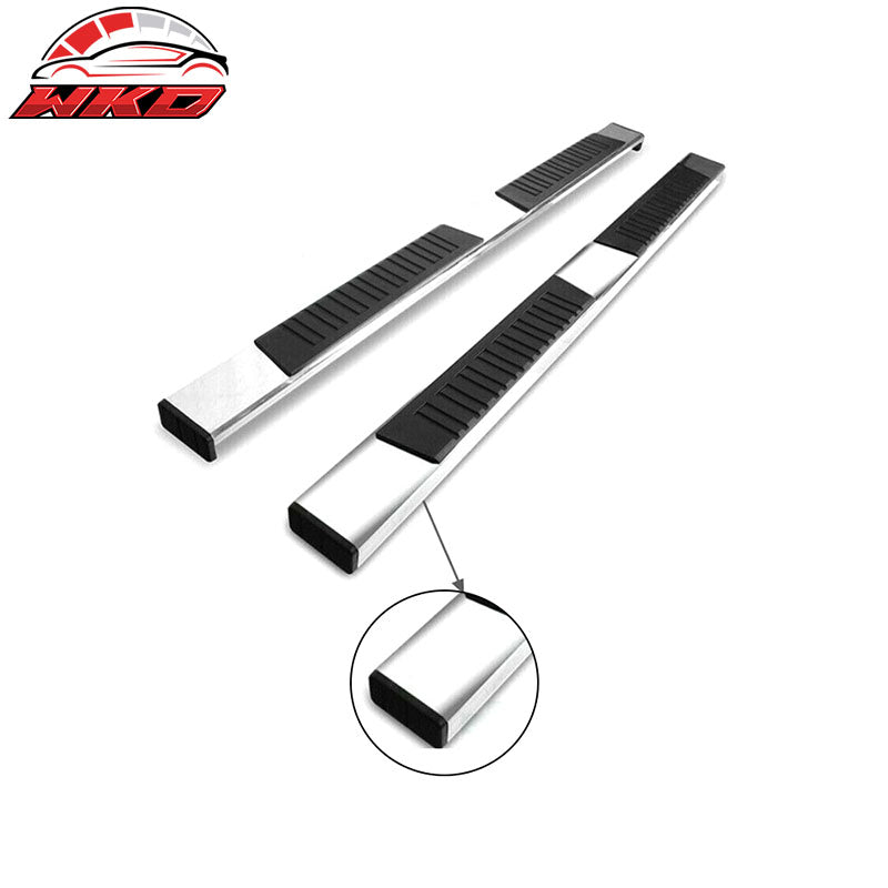 Fits 07-18 Chevy Silverado Sierra Extended Cab 78" Side Step Bars Running Boards