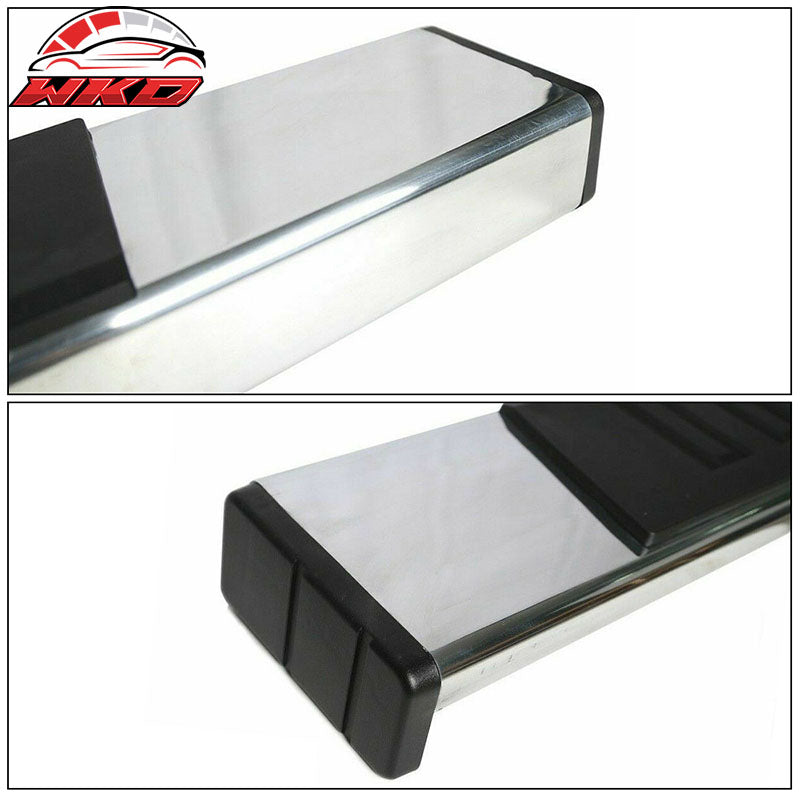 Fits 07-18 Chevy Silverado Sierra Extended Cab 78" Side Step Bars Running Boards