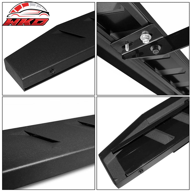 Fits 07-18 Chevy Silverado 1500 Extended/Double Cab Side Step Bar Running Boards
