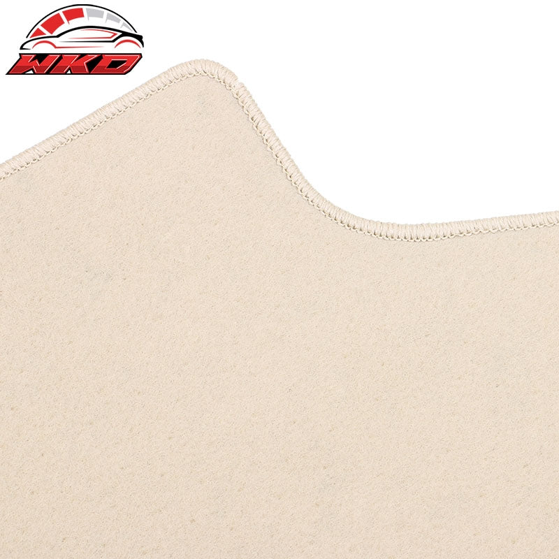 Fits 21-23 Chevrolet Suburban Tahoe GMC Yukon Nylon Floor Mats Carpet Beige 4PCS