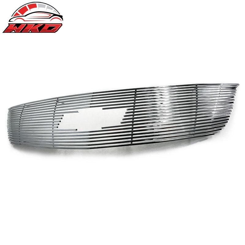 Fits 14-17 Chevrolet Traverse Billet Style Front Upper Grille Insert Chrome