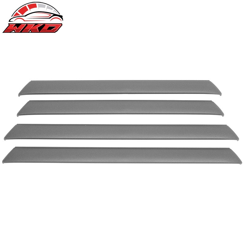 Fits 2002-2006 Chevy Avalanche 1500 2500 Light Gray Side Fender Trims ABS 4PCS