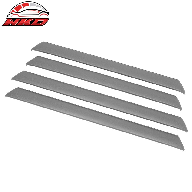 Fits 2002-2006 Chevy Avalanche 1500 2500 Light Gray Side Fender Trims ABS 4PCS