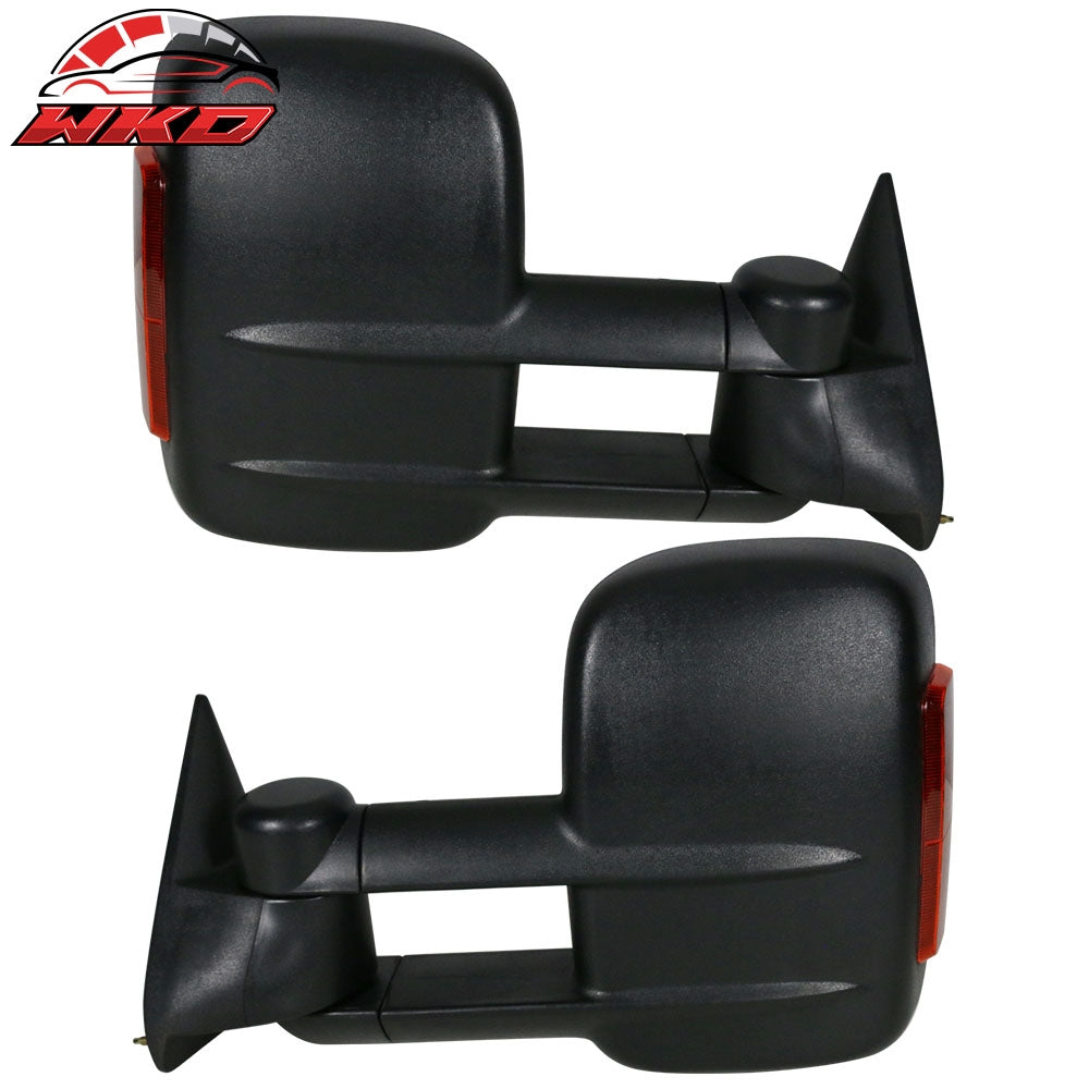 Wholesale 88-98 Chevy C/K C10 1500 2500 3500 Manual Towing Side Mirrors & LED Signal