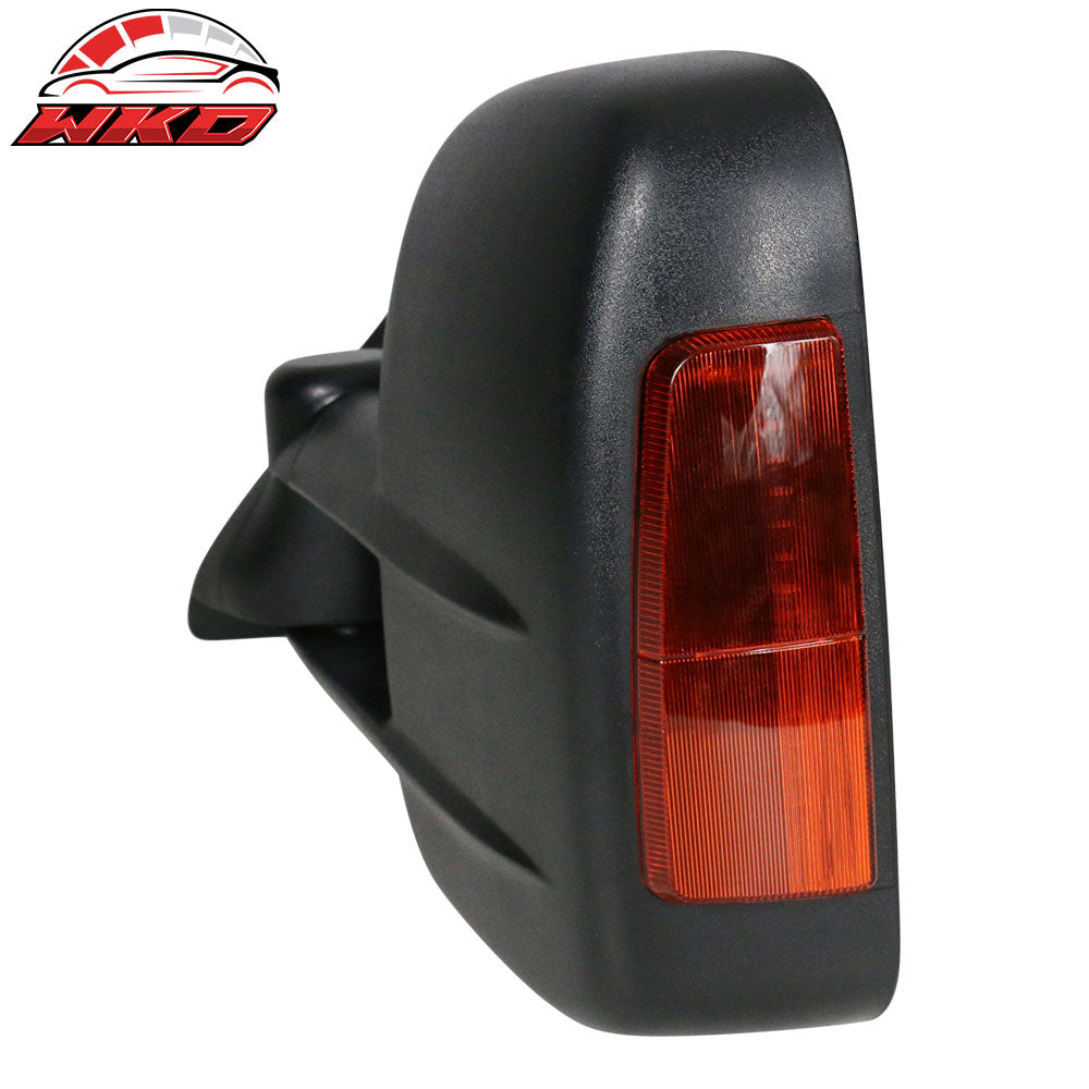 Fits 88-98 Chevy C/K C10 1500 2500 3500 Manual Towing Side Mirrors & LED Signal