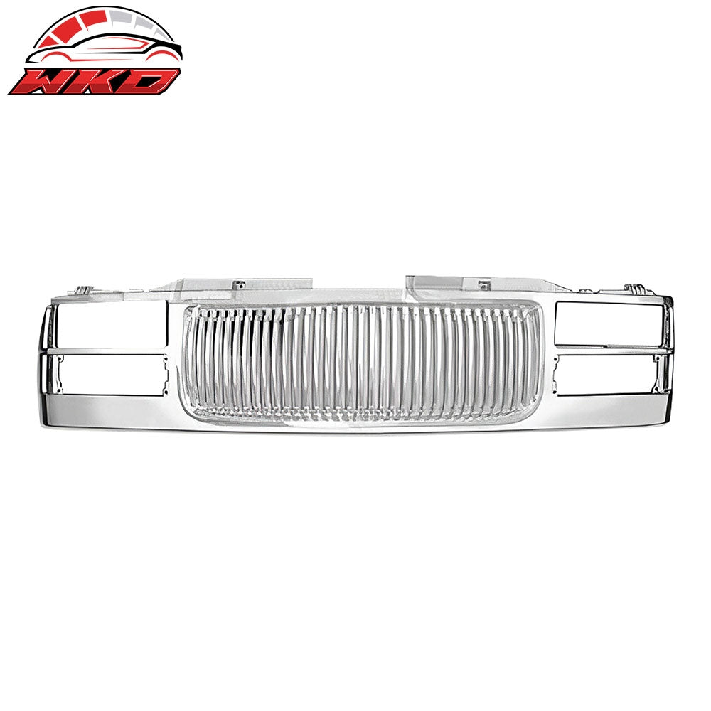Wholesale 94-98 Chevy C1500 C2500 C3500 K1500 K2500 K3500 Chrome Bumper Hood Grille