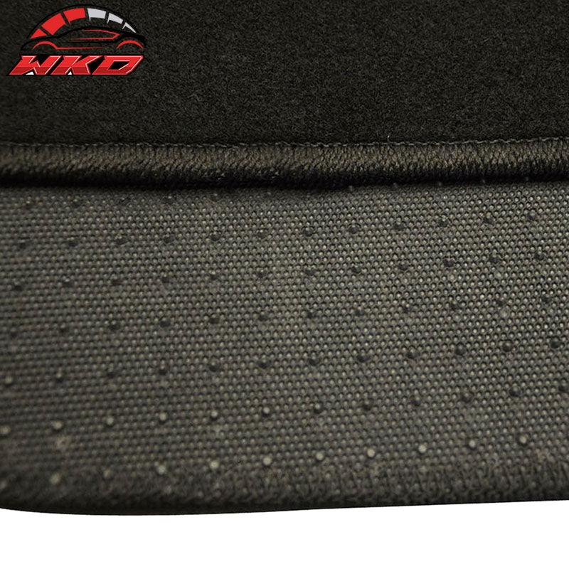 Fits 10-15 Chevy Camaro Floor Mats Nylon Black Non-Slip Auto Carpets 2PC Set