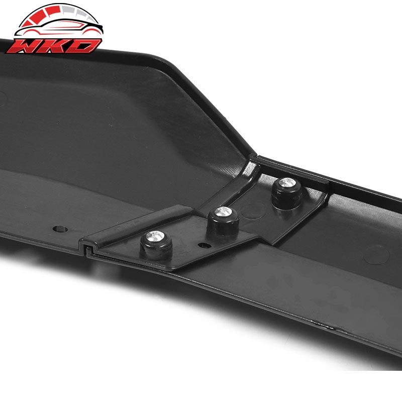 Fits 16-24 Chevy Camaro Front Bumper Lip 1LE Style Spoiler Gloss Black Splitter