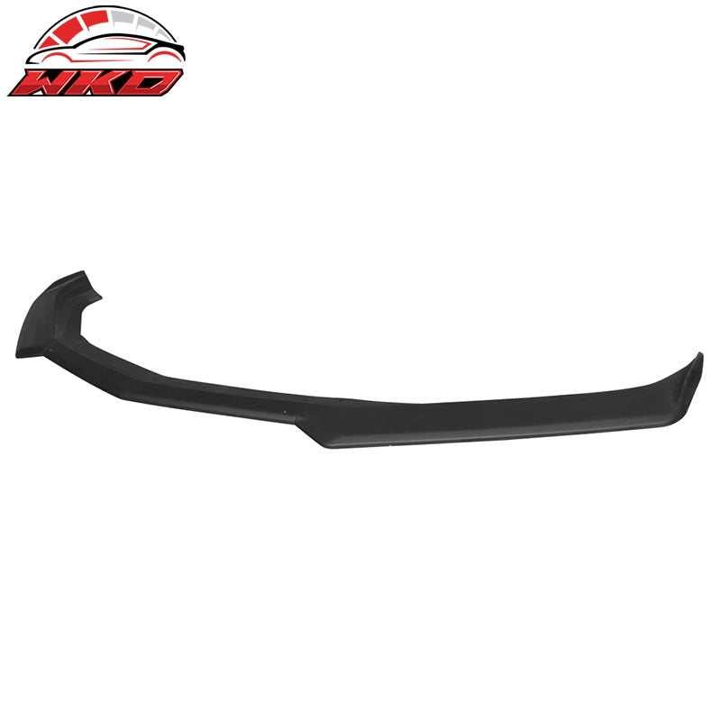 Fits 16-24 Chevy Camaro Front Bumper Lip 1LE Style Spoiler Matte Black Splitter