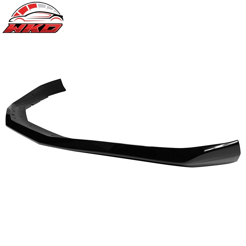 For 16-18 Chevy Camaro LT OE Style Front Bumper Lip Chin Spoiler Gloss Black ABS