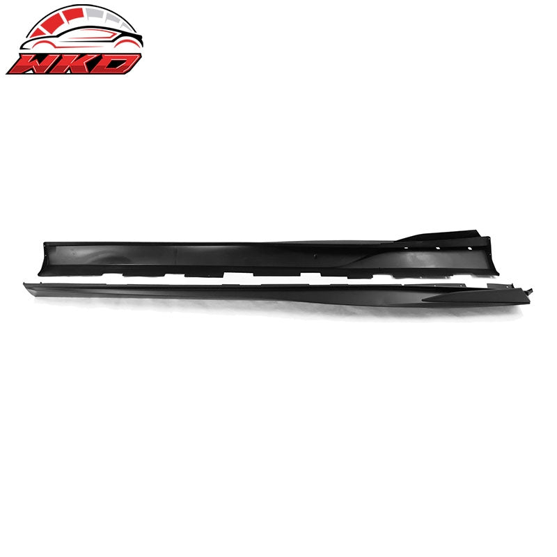 Wholesale 16-24 Chevy Camaro IKON V2 Style 4PCS Side Skirts Extension PP Matte Black - Wikond Auto