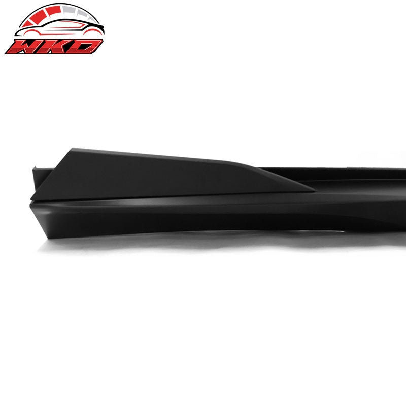 Wholesale 16-24 Chevy Camaro IKON V2 Style 4PCS Side Skirts Extension PP Matte Black - Wikond Auto