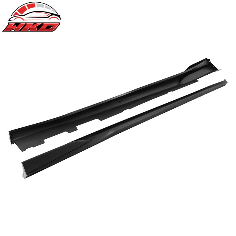 Wholesale 16-24 Chevy Camaro Rocker Style Matte Black Side Skirts Extension 4PCS PP - Wikond Auto