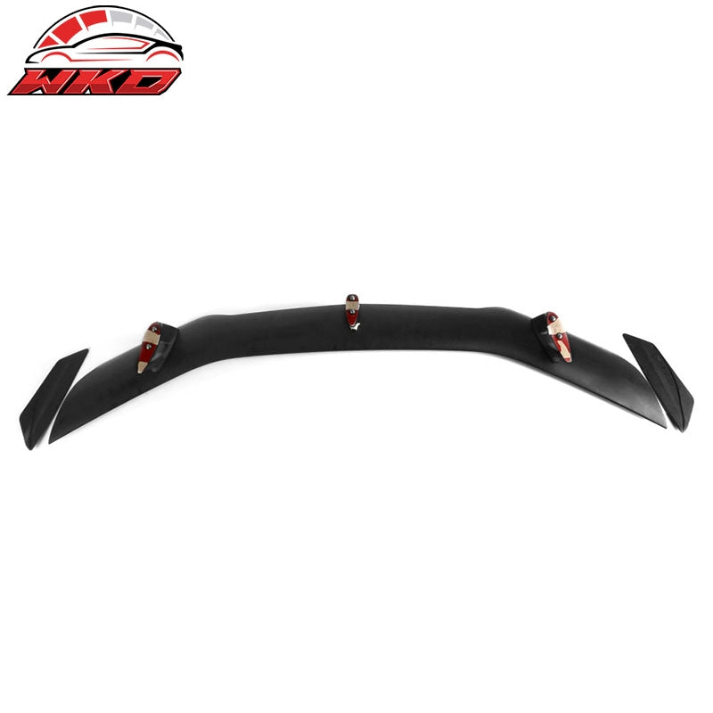 For 16-24 Chevy Camaro ZL1 1LE Style Trunk Spoiler ABS Unpainted Black Rear Wing
