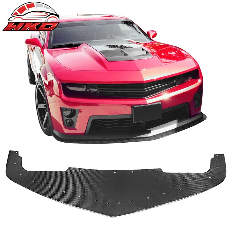 Wholesale 10-15 Chevy Camaro ZL1 DS Style Carbon Fiber Front Bumper Lip Chin Spoiler