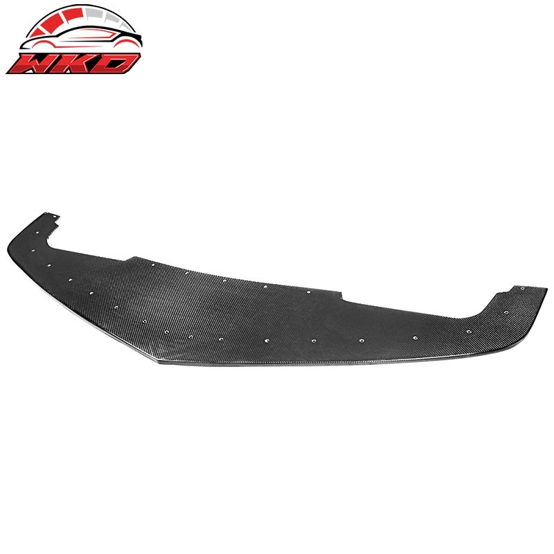 Fits 10-15 Chevy Camaro ZL1 DS Style Carbon Fiber Front Bumper Lip Chin Spoiler