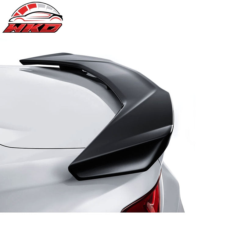 Fits 16-24 Chevy Camaro ZL1 Style Rear Trunk Spoiler Gloss Black Wing ABS Lip